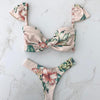Image of One-Word Neck Brazilian Bikini Set