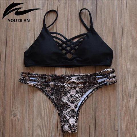 New Halter Top Sexy Bikini set