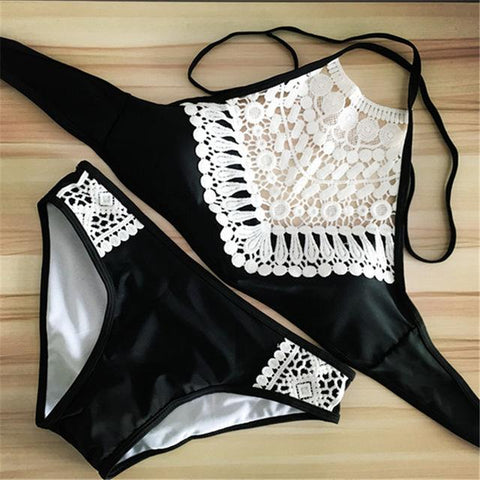 Lace Push Up  Sexy Bikini Set