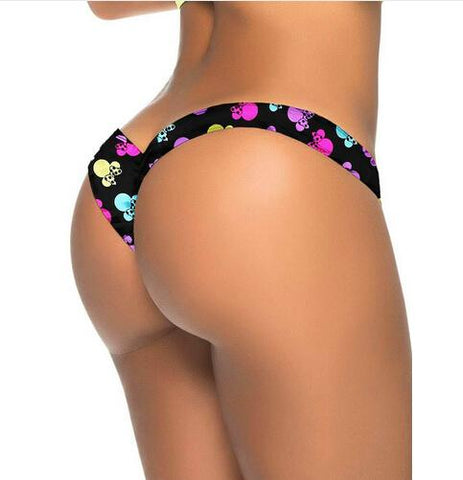 2018 New Hot Sale Black V shape Bikini Bottom