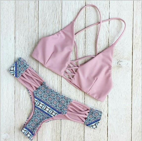 2018 New Padded Push Up Bikini Set