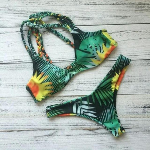 2018 New Padded Push Up Bikini Set