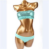Image of Vintage Sequined Swimwear Push Up Bathing Suit