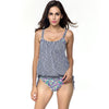Image of Push Up Plus Size Swimwear Female Tankini Set