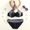 Image of New  Triangle Push-Up Bikini Set