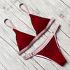 Image of Velvet Bikini Swimsuit