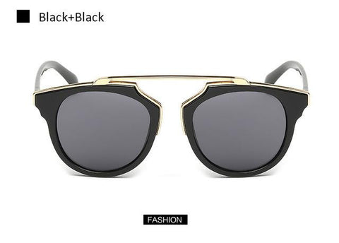 Cat Eye Mirror Celebrity Sunglasses