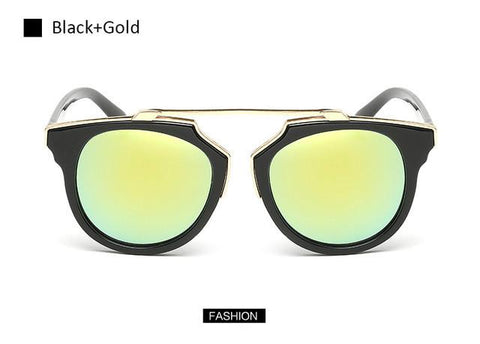 Cat Eye Mirror Celebrity Sunglasses