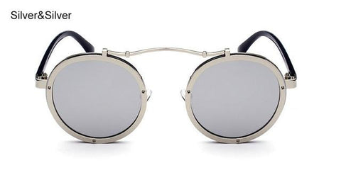 New Gothic Steampunk Men Sunglasses