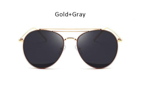 Clear Pink Aviation Sunglasses