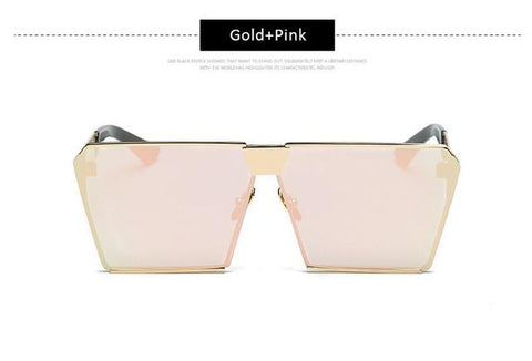 New fashion Steampunk Square Sunglasses