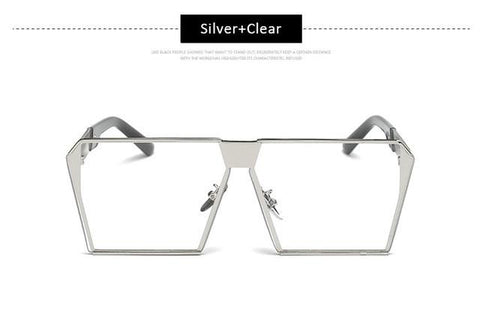 New fashion Steampunk Square Sunglasses