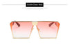 Image of New fashion Steampunk Square Sunglasses
