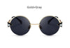 Image of Steampunk Round Mirror Sunglasses