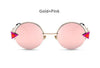 Image of Steampunk Round Mirror Sunglasses