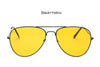 Image of Yellow Aviation Sunglasses - Night Vision