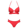 Image of Sexy Push Up Low Waist Halter Bikinis Suit