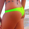 Image of Solid Thong Bikini