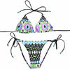Image of Push Up Swimwear Female Printed Brazilian Bikini Set