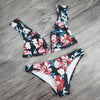 Image of Flower Print Bikini Set