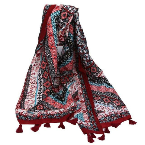 Autumn & Summer Sun Oversized shawl