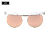Image of Semi-Rimless Sunglasses