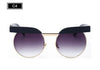 Image of Semi-Rimless Sunglasses