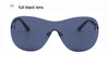 Image of Aqua Rimless Sunglasses