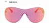 Image of Aqua Rimless Sunglasses