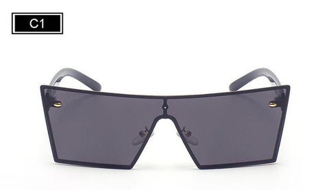 Square Frame Women's Rimless Sunglasses