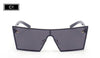 Image of Square Frame Women's Rimless Sunglasses