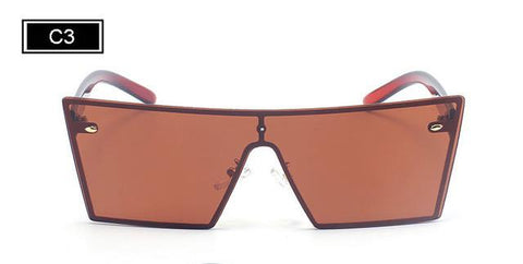 Square Frame Women's Rimless Sunglasses