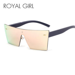 Square Frame Women's Rimless Sunglasses
