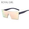 Image of Square Frame Women's Rimless Sunglasses