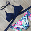 Image of Cross Brazilian Bikinis Push Up Bikini Set