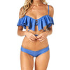 Image of Ruffle Style Push-up Bikini Set