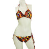 Image of Triangle Retro Brazilian Bikini Set