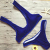 Image of Solid Color Bikini Set