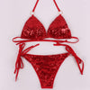 Image of Hot Selling Metal Sequins Bikini Set