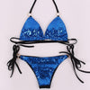 Image of Hot Selling Metal Sequins Bikini Set