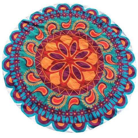 Bikini Cover Up Round Printing Beach Towel