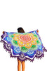 Image of Magic Mandala Lotus Colorful Beach Towel