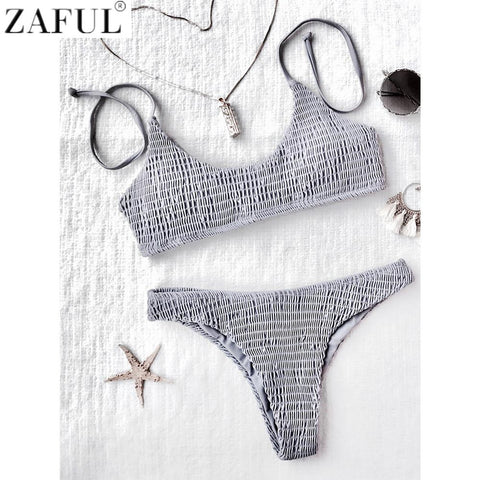Smocked Bikini Set