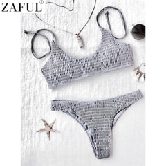 Smocked Bikini Set