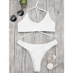 Smocked Bikini Set