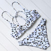 Image of Solid Color Bikini Set