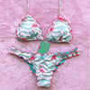Image of Printed Bikini  Set Push Up