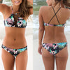 Image of Plus Size Floral Swimwear Push Up Bikini Set