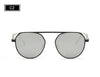 Image of Fashion Round Frame Cat's Eye Sunglasses
