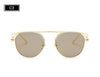 Image of Fashion Round Frame Cat's Eye Sunglasses